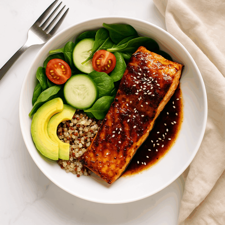Grilled Glazed Salmon